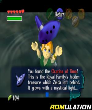 The Legend of Zelda Ocarina of Time 3D for 3DS screenshot