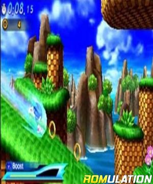 Sonic Generations for 3DS screenshot