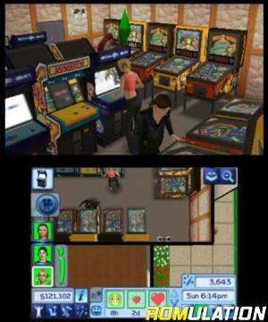 The Sims 3 for 3DS screenshot