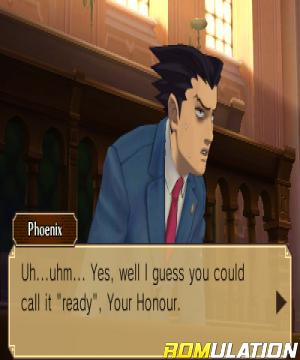 Professor Layton vs Phoenix Wright - Ace Attorney for 3DS screenshot