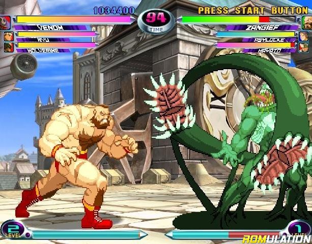 MARVEL VS. CAPCOM 2 : NEW AGE OF HEROES - Playstation 2 (PS2) iso download