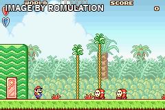 Super Mario Advance for GBA screenshot