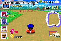 Konami Krazy Racers for GBA screenshot