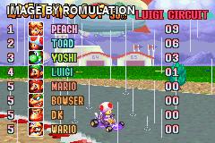 Mario Kart - Super Circuit for GBA screenshot
