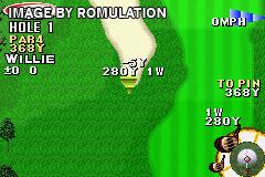 ESPN Final Round Golf for GBA screenshot