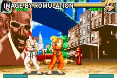 Super Street Fighter II Turbo - Revival for GBA screenshot