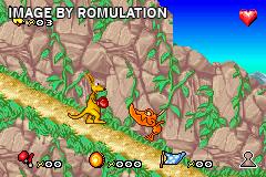 Kao the Kangaroo for GBA screenshot