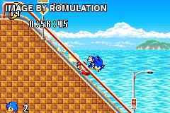 Sonic Advance for GBA screenshot