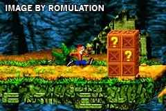 Crash Bandicoot XS for GBA screenshot