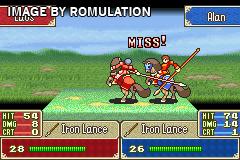 Fire Emblem - Fuuin no Tsurugi for GBA screenshot