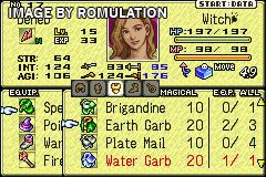 Tactics Ogre - The Knight of Lodis for GBA screenshot