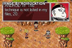 Dragon Ball Z - The Legacy of Goku for GBA screenshot