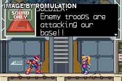 Megaman Zero for GBA screenshot