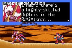 Megaman Zero for GBA screenshot