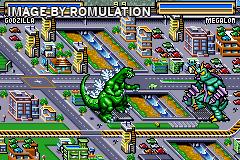 Godzilla - Domination! for GBA screenshot