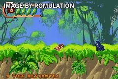 Tarzan - L'Appel de la Jungle for GBA screenshot