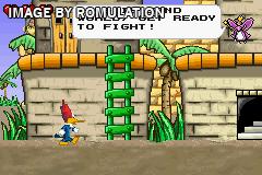 Woody Woodpecker in Crazy Castle 5 for GBA screenshot