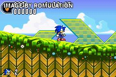 Sonic Advance 2 for GBA screenshot