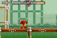 Invincible Iron Man, The for GBA screenshot