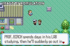 Pokemon - Ruby Version for GBA screenshot