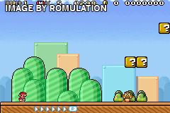 Super Mario Advance 4 - Super Mario Bros. 3 for GBA screenshot