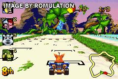 Crash Nitro Kart for GBA screenshot