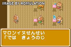 Sylvanian Families - Yousei no Stick to Fushigi no Ki - Marron-inu no Onnanoko for GBA screenshot