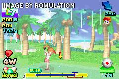 Mario Golf - Advance Tour for GBA screenshot