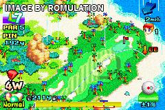 Mario Golf - Advance Tour for GBA screenshot