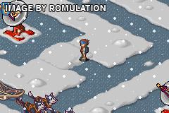 Megaman Battle Network 4 Red Sun for GBA screenshot