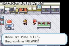 Pokemon - Fire Red Version for GBA screenshot