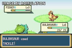 Pokemon - Leaf Green Version for GBA screenshot