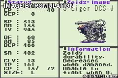 Zoids Legacy for GBA screenshot