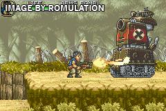 Metal Slug Advance for GBA screenshot