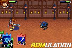 Kingdom Hearts - Chain of Memories for GBA screenshot