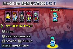 Yu Yu Hakusho - Ghostfiles - Tournament Tactics for GBA screenshot