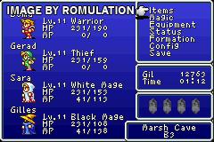 Final Fantasy I & II - Dawn of Souls for GBA screenshot