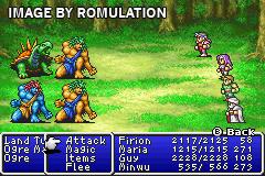 Final Fantasy I & II - Dawn of Souls for GBA screenshot