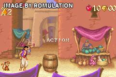 Aladdin for GBA screenshot