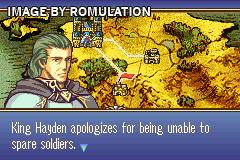 Fire Emblem - The Sacred Stones for GBA screenshot