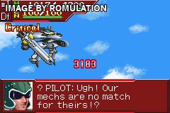 Super Robot Taisen - Original Generation for GBA screenshot