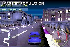 Need for Speed Carbon - Own the City for GBA screenshot