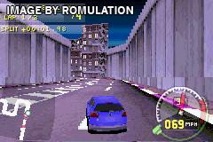 Need for Speed Carbon - Own the City for GBA screenshot