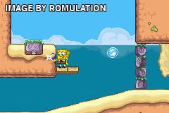 SpongeBob SquarePants and Friends - Battle for Volcano Island for GBA screenshot