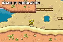 SpongeBob SquarePants and Friends - Battle for Volcano Island for GBA screenshot