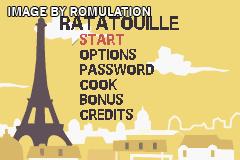 Ratatouille for GBA screenshot