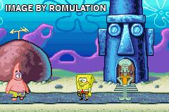 Spongebobs Atlantis SquarePantis for GBA screenshot