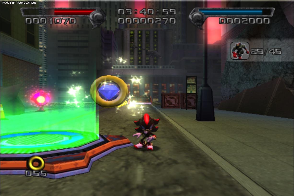 shadow the hedgehog game rom