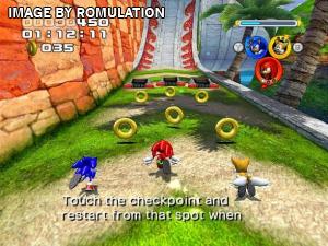 Sonic Heroes for GameCube screenshot