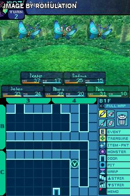 Etrian Odyssey  for NDS screenshot